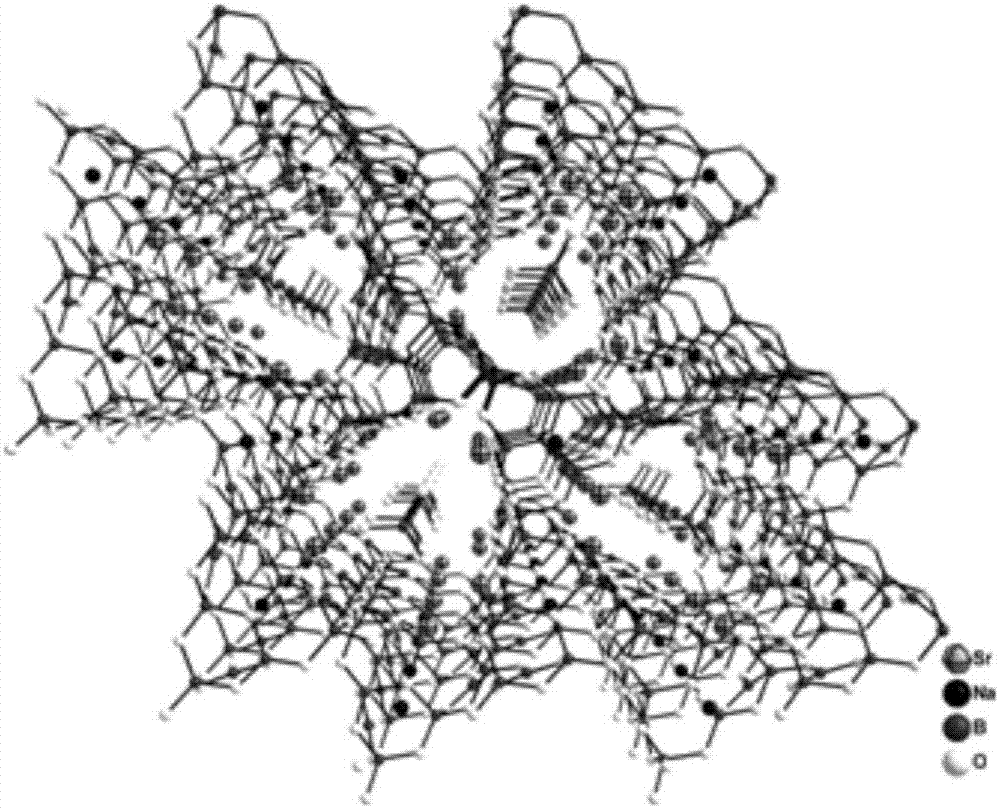 Second-order nonlinear optical crystal material and preparation and application thereof