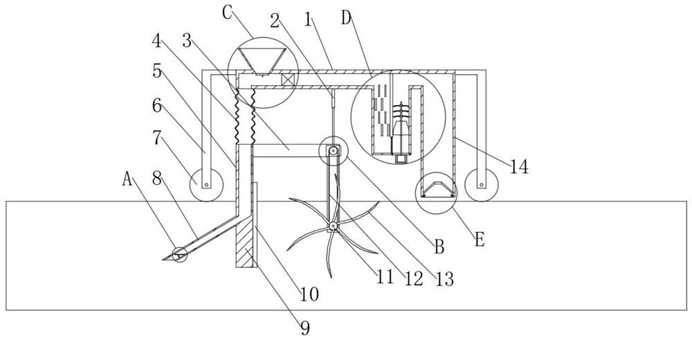 Intelligent landfill equipment for straw returning