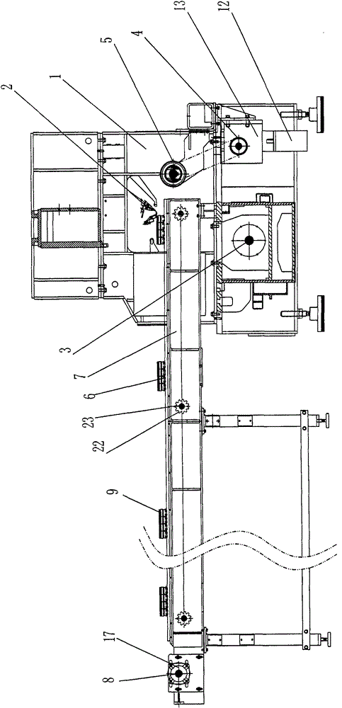 Biaxial multilayer cloth warp knitting machine