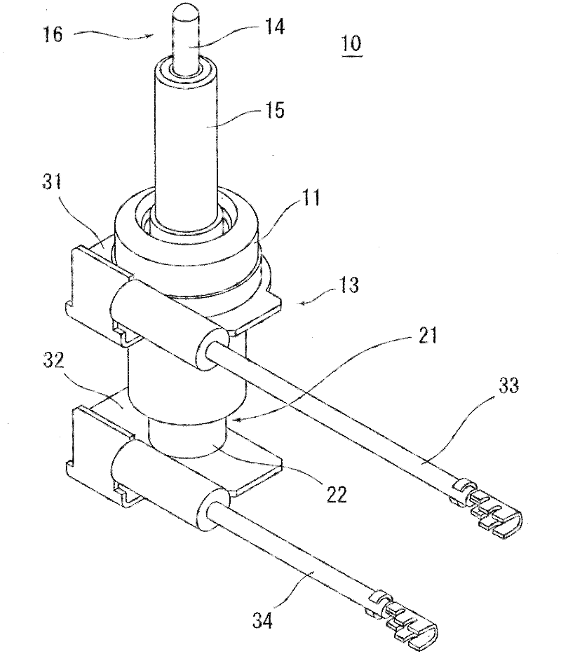 Temperature-sensitive actuator