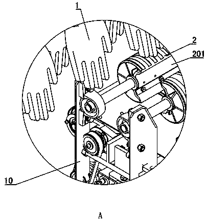 Glove stacking and counting machine