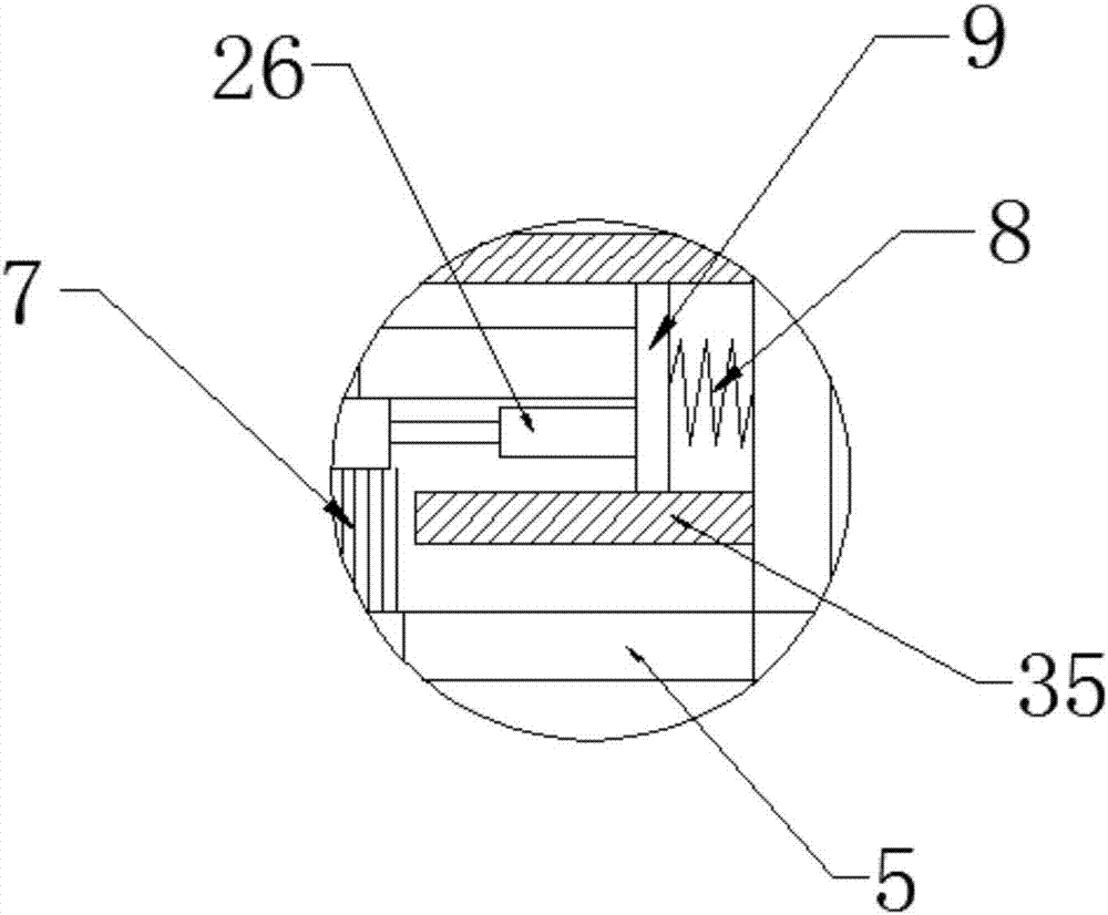 Efficient sand screening device for construction engineering