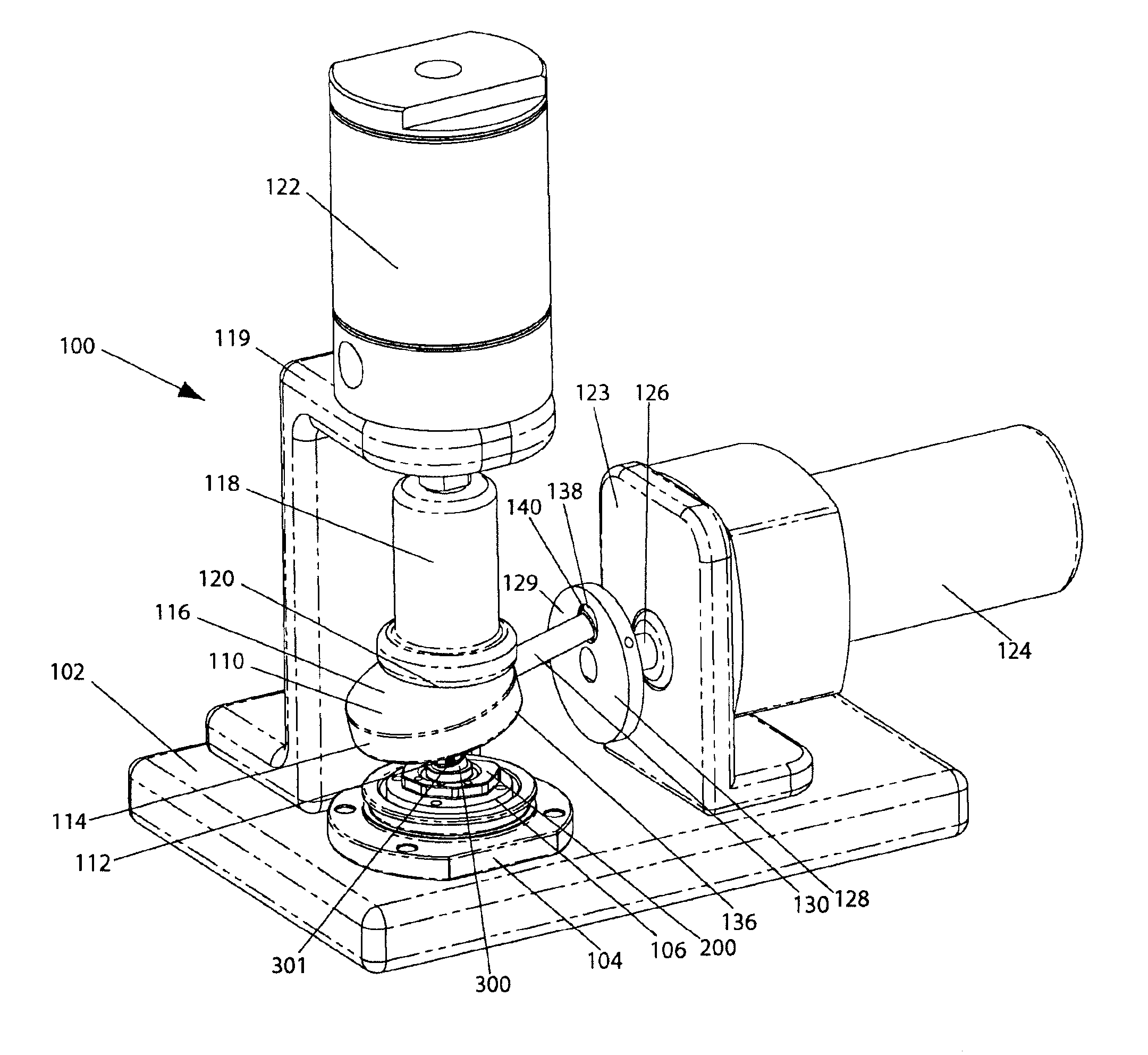 Joint simulator testing machine