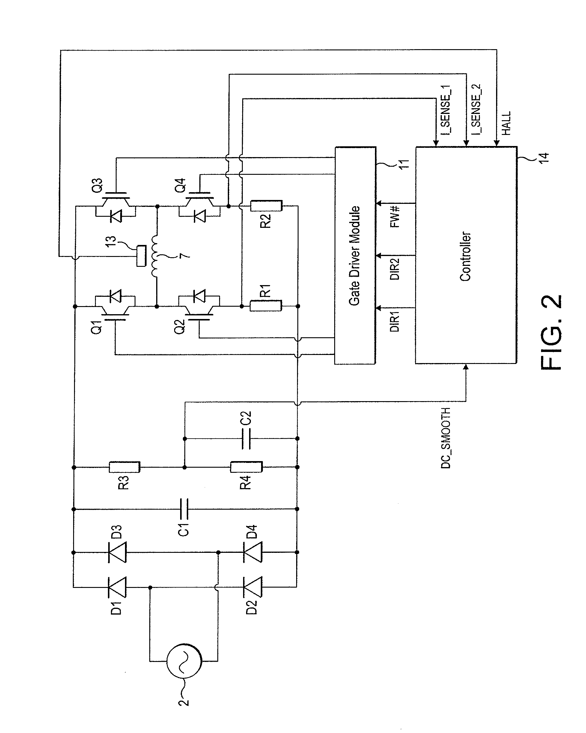 Control of an electrical machine