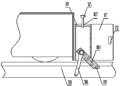 Novel simple rail clamping device