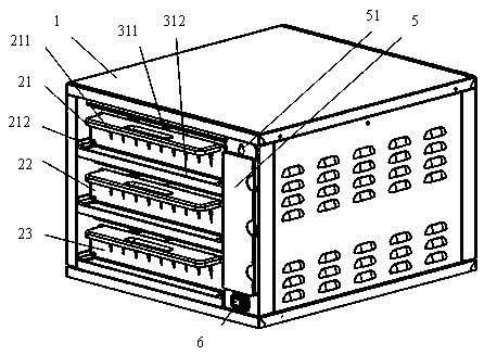 A kind of food insulation cabinet