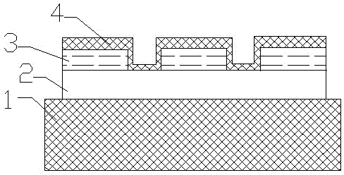 Thin film solar cell back counter electrode and preparation method thereof