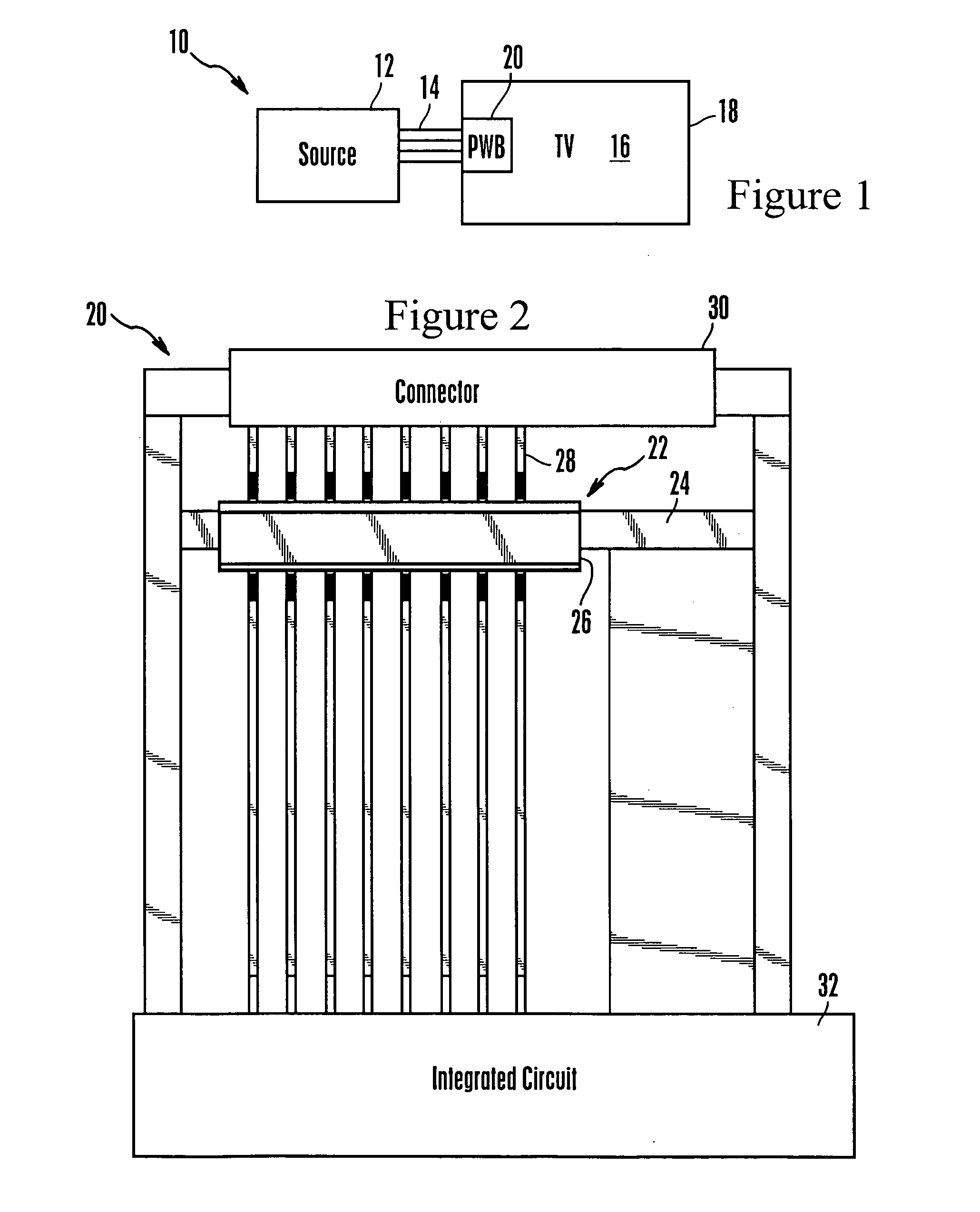 Method and system for ESD protection of balanced circuit board lines