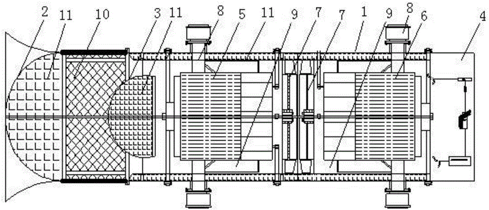 Explosion prevention and noise elimination integrated intelligent speed regulating local fan