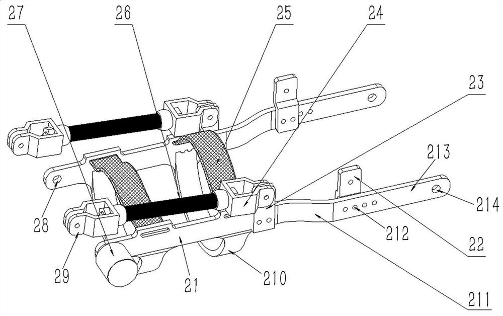 Exoskeleton wearable upper limb rehabilitation training mechanism