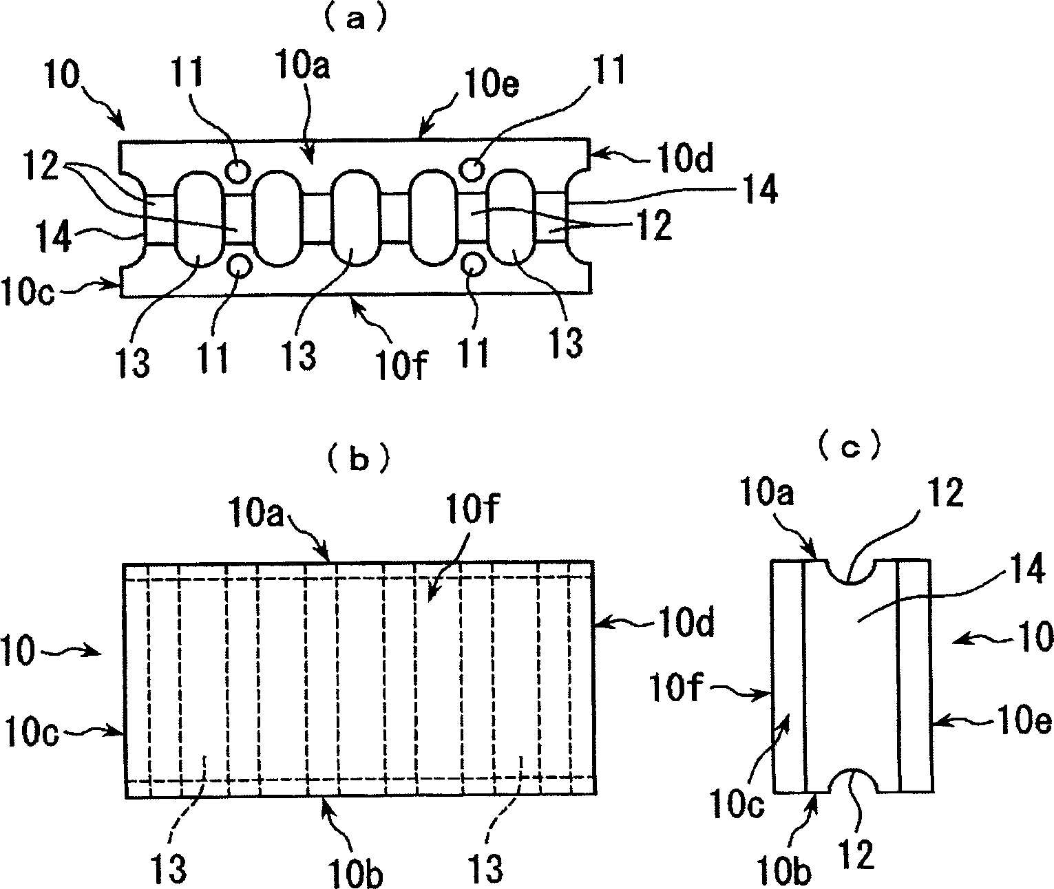 Block for construction, panel for construction using the block, and method of molding panel for construction