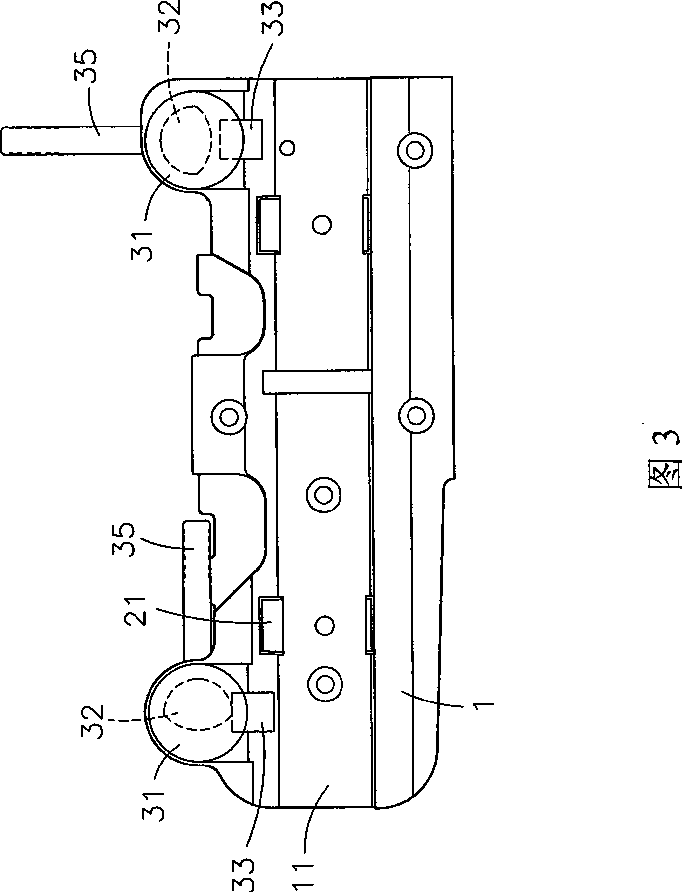 Assembling structure for gun fittings