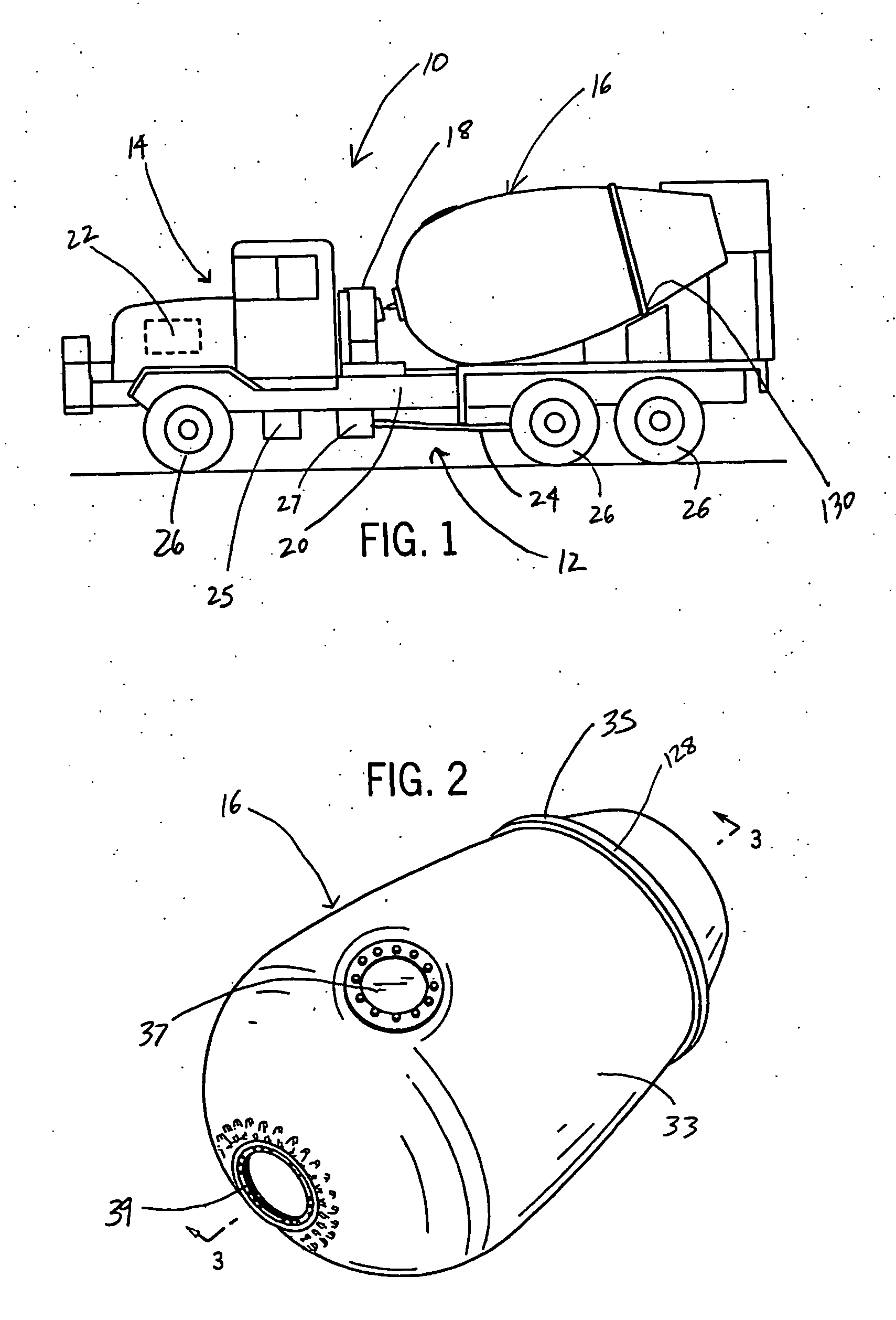 Mixing drum drive ring