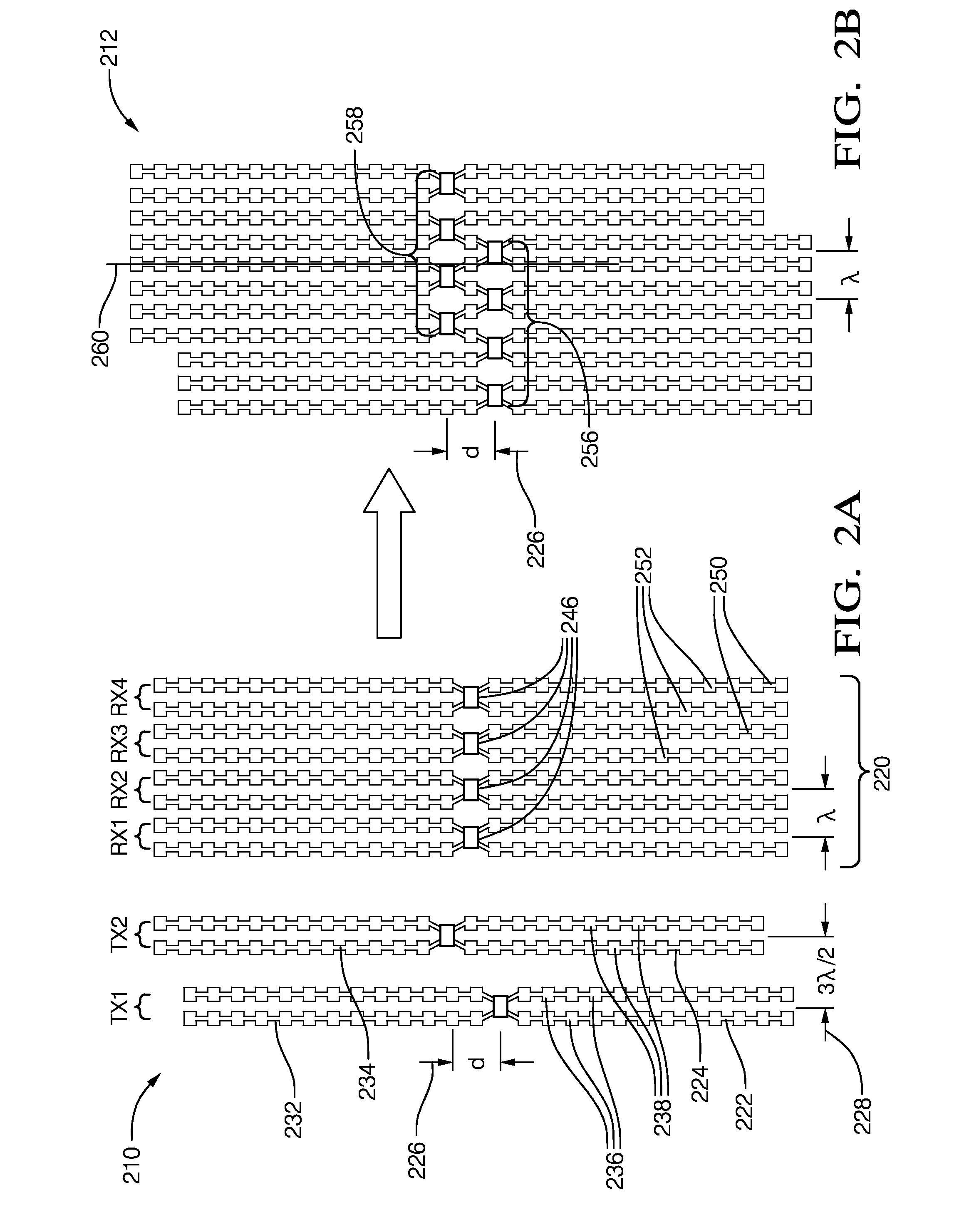 MIMO antenna with elevation detection