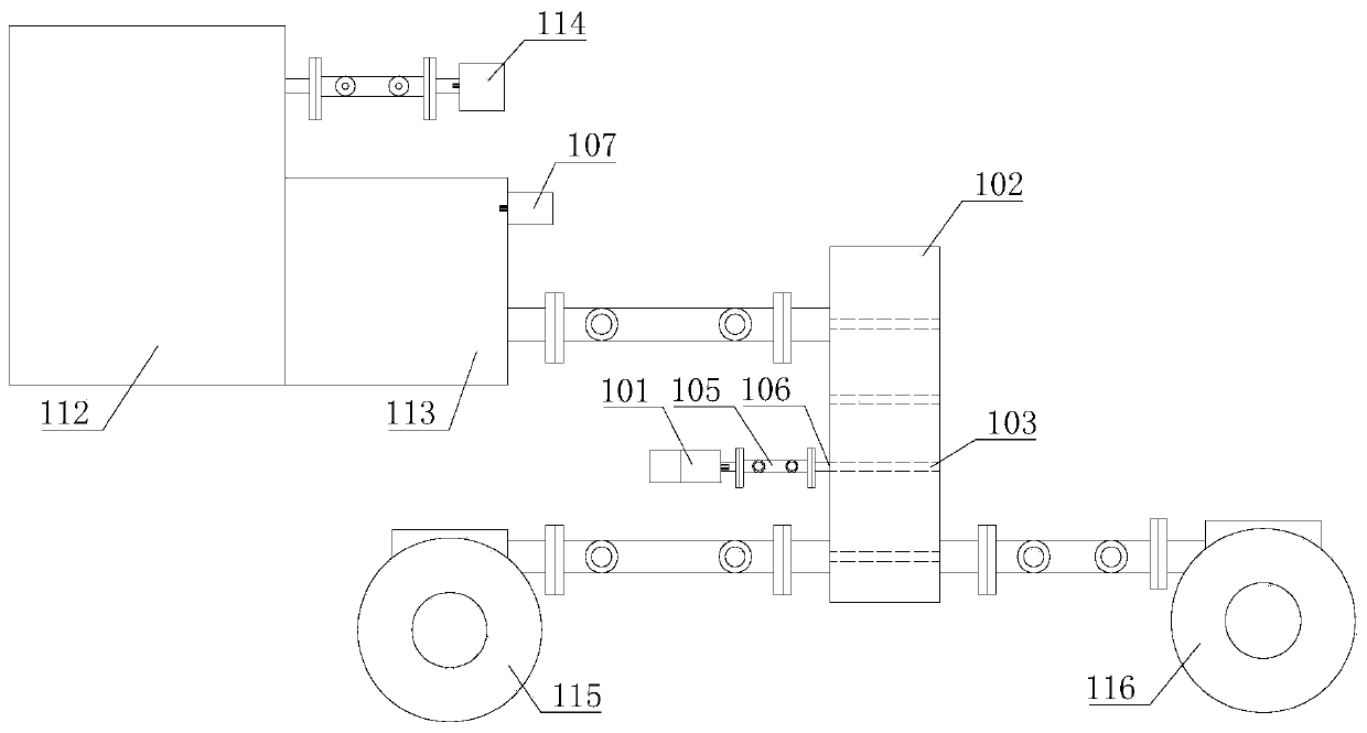 Steering system and crane