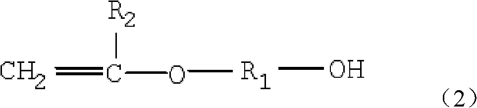 Vinyl polyether and preparation method and application thereof