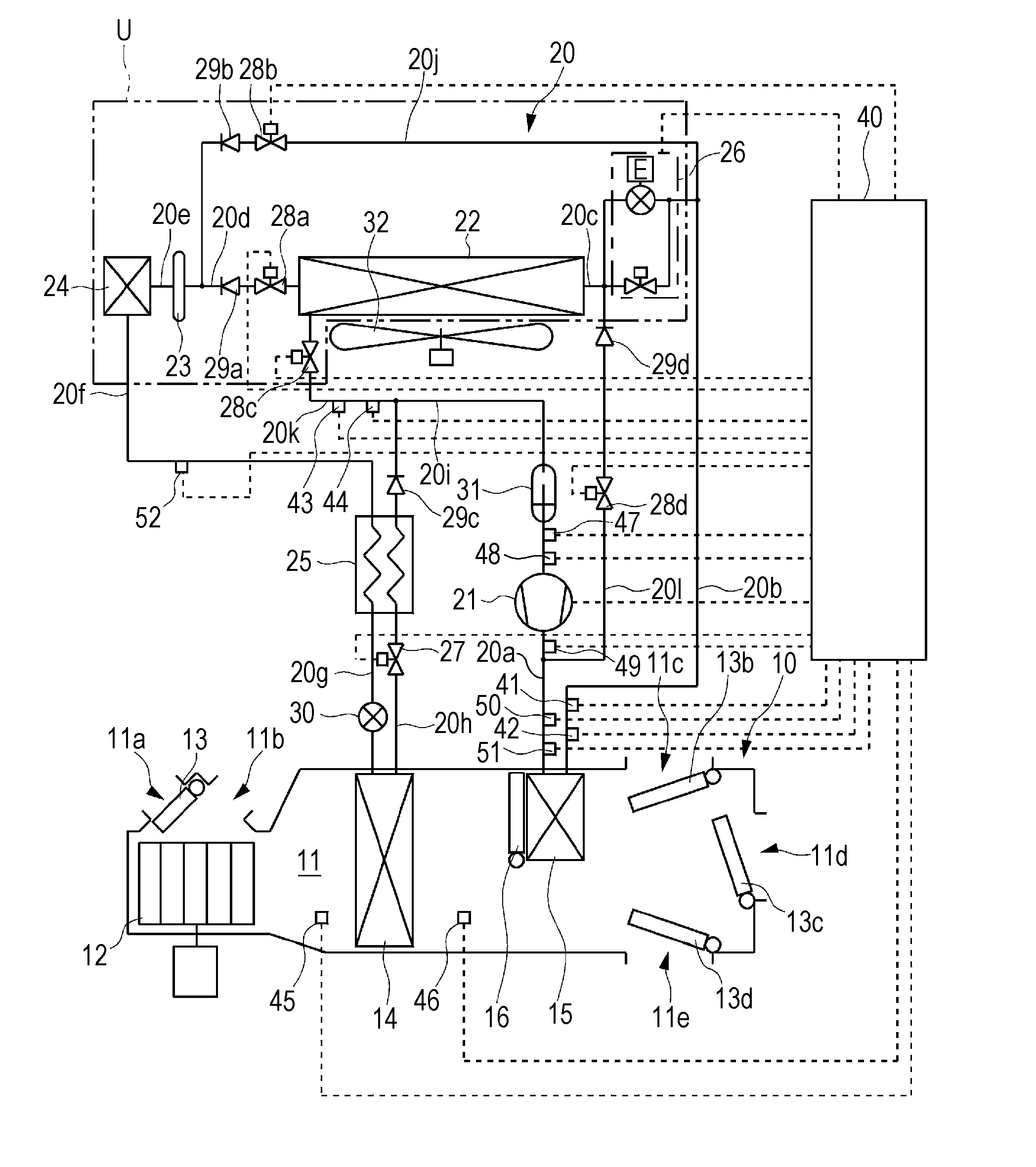 Vehicle air conditioning apparatus