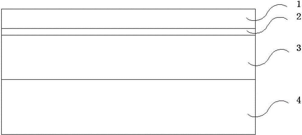 A light-emitting diode with dual-function electrodes and its manufacturing method