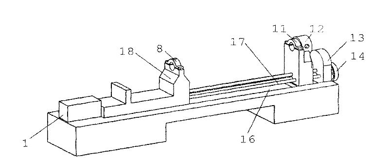 Flexural coupling resonance type vibratory stress relief device and implementation method thereof