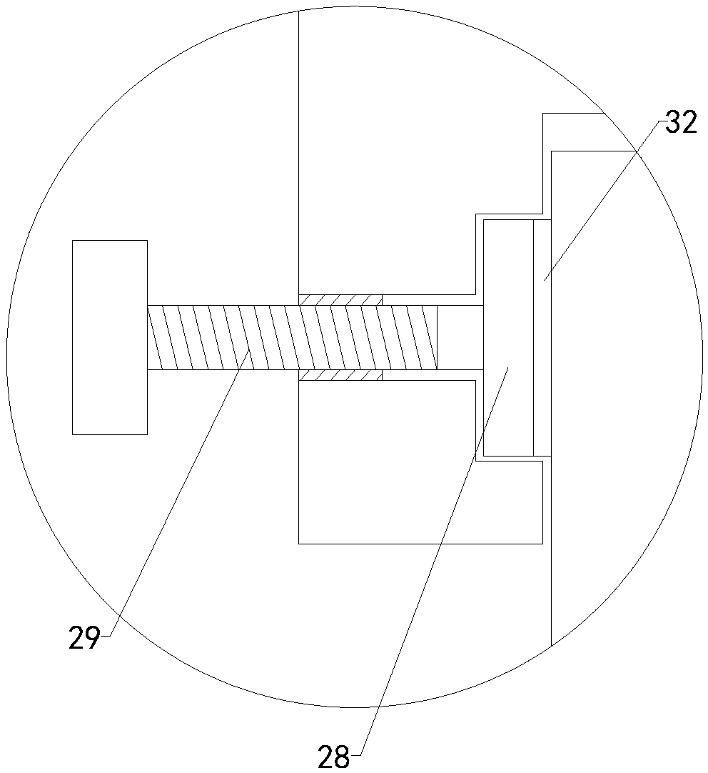 Fire protection pipeline outer wall grinding device