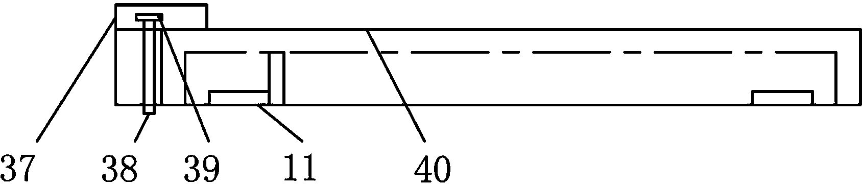 Water supply device for field pipeline irrigation