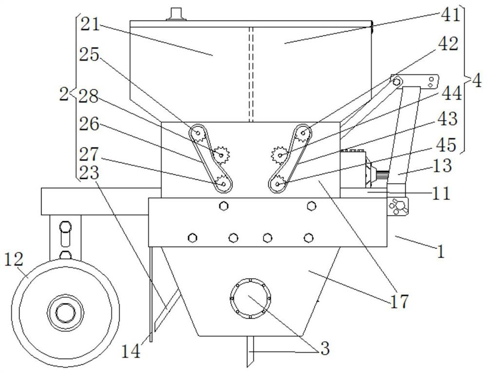 No-tillage precision seeder