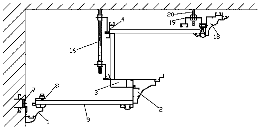 Firmly-mounted ceiling