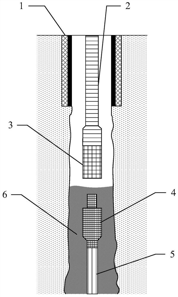 Well cementing and leaking stoppage method