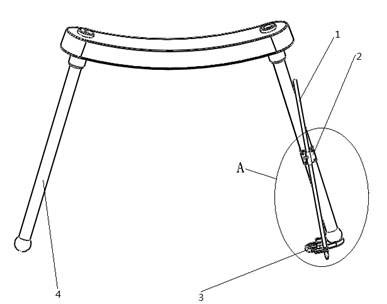 Special installation tool of internally-installed splayed plate in orthopaedic corrective surgery