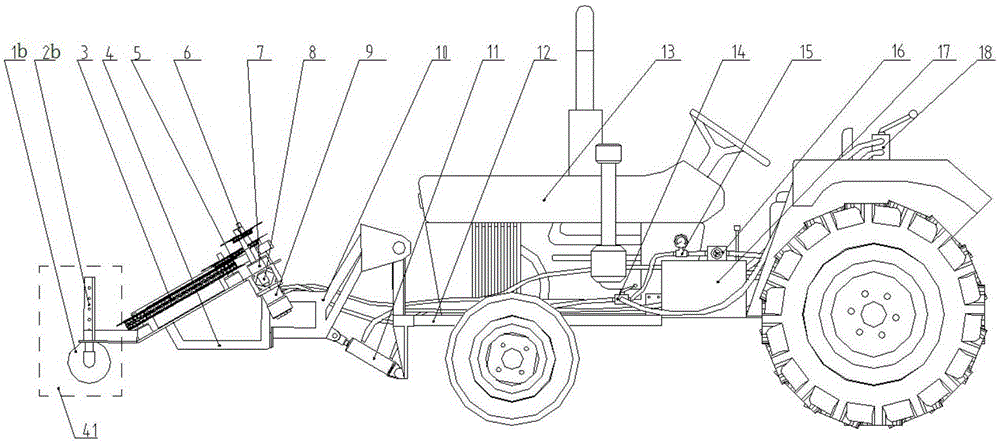 A sprocket type cotton stalk pulling mechanism