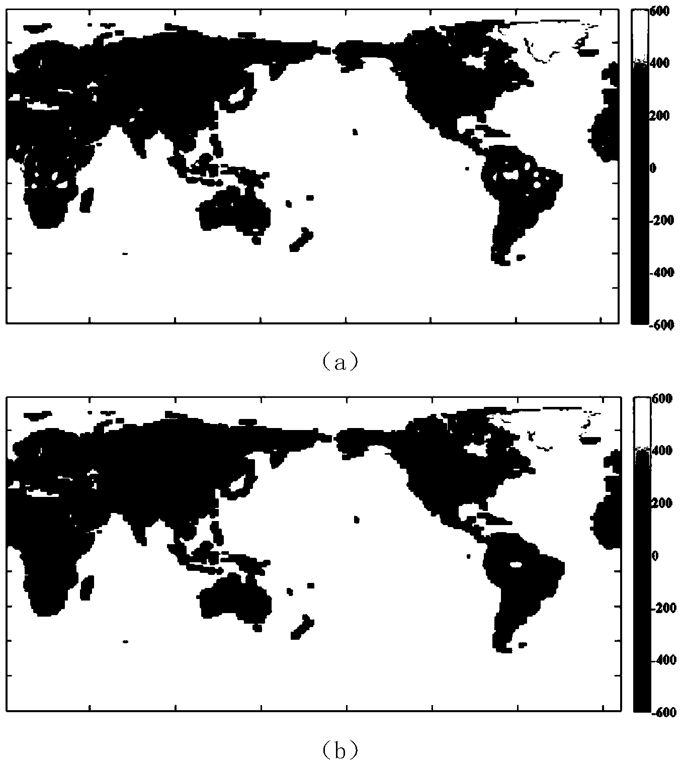 Method for establishing and analyzing drought index based on gravity satellite