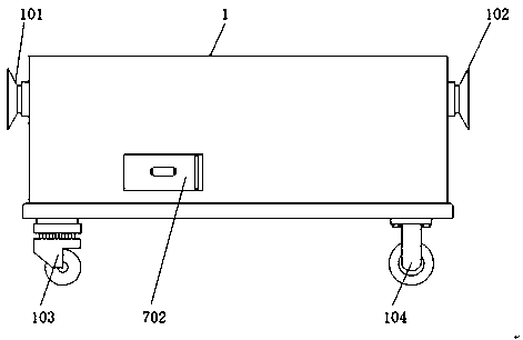 Dust collection and filtration device for grain dryer