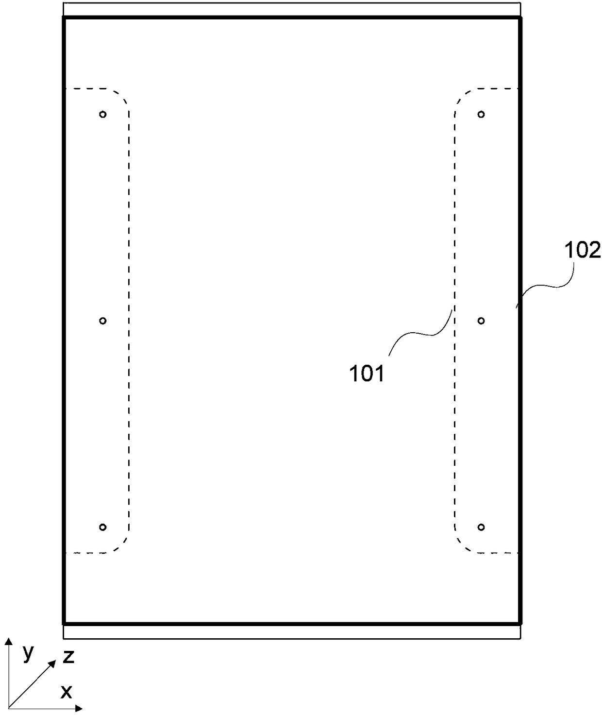 Buckling-preventing metal energy-dissipating component, shear wall structure and coupling beam structure