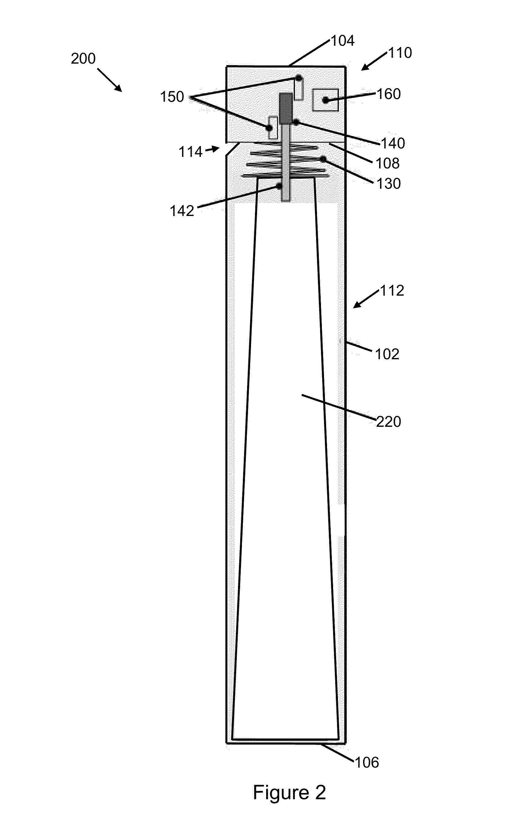 Accurate fluid level measurement device