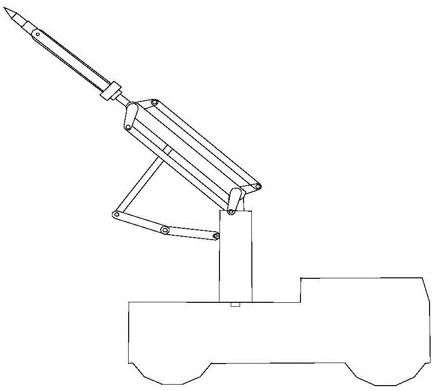 Welding construction method using multi-degree-of-freedom controllable linkage mechanism