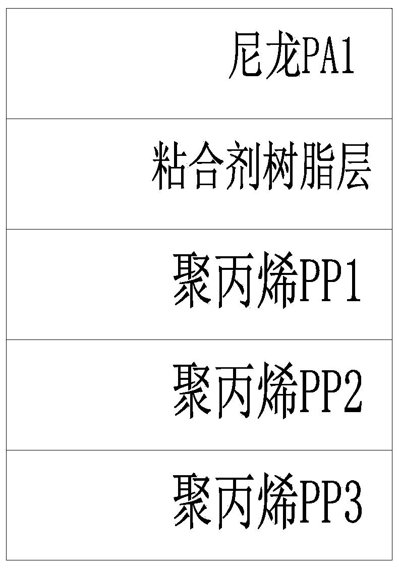 Anti-stripping sealing film for lithium battery and preparation method thereof and aluminum-plastic composite film thereof