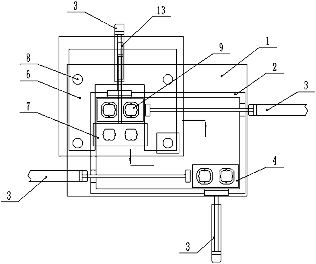 Assembling device for stator iron core and stator coil