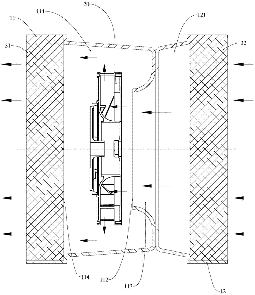 Centrifugal Fan Combined Air Purifier