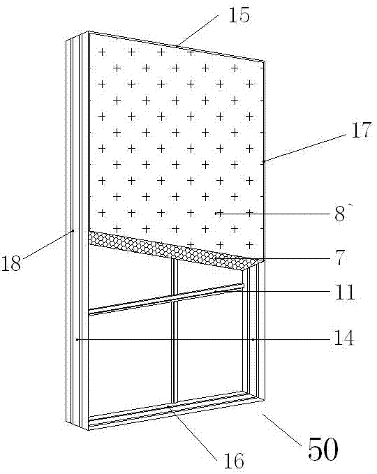 Exterior wall insulation decorative plate capable of adaptive temperature control and fire extinguishing without electricity