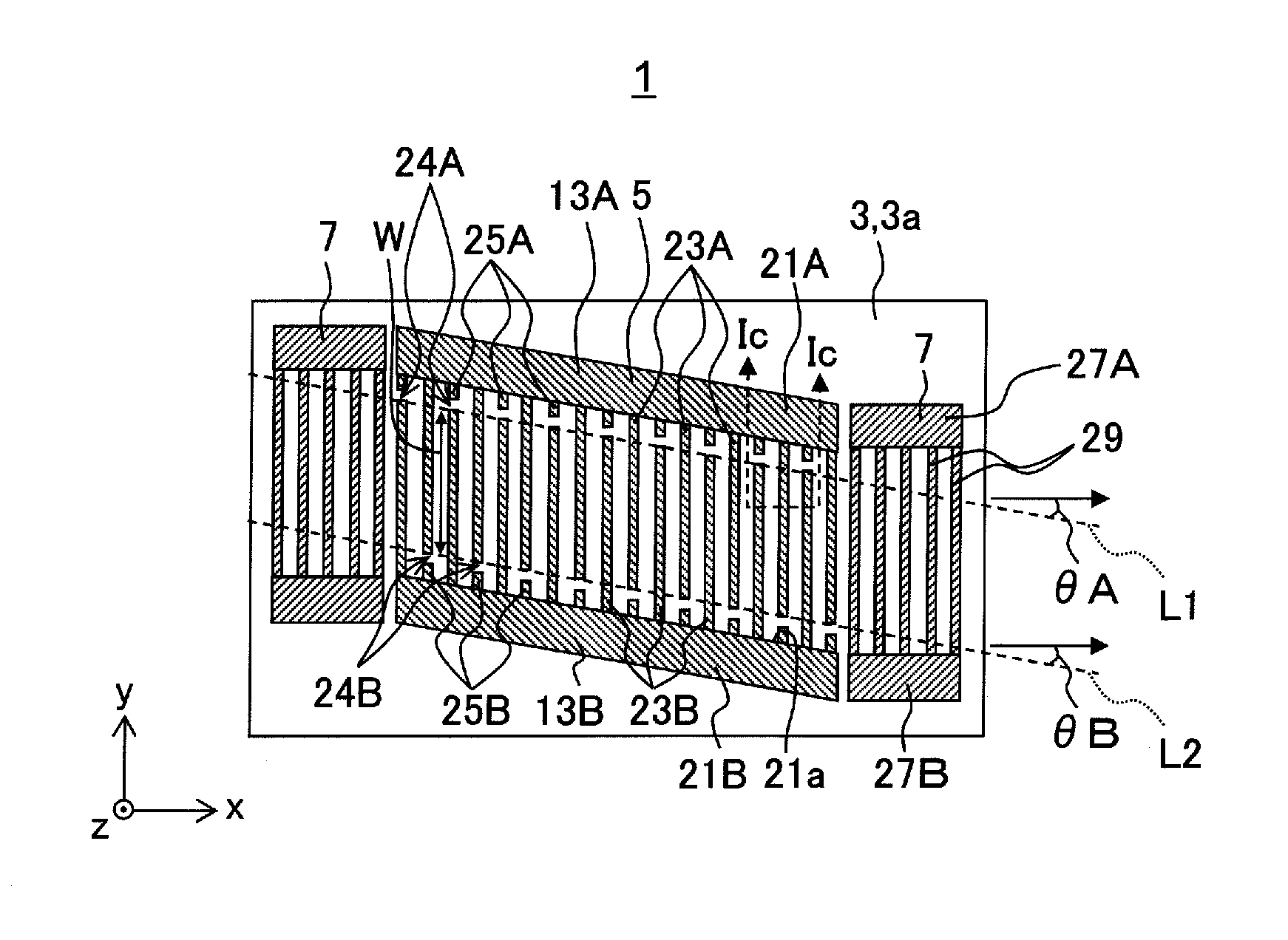 Acoustic wave element, filter element, and communication device