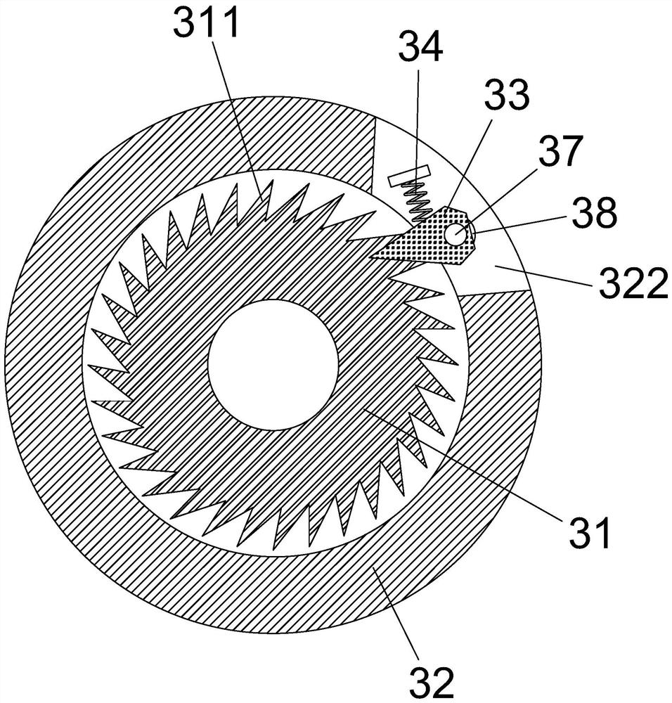 Anti-reverse tooling for lifting station and anti-reverse method thereof