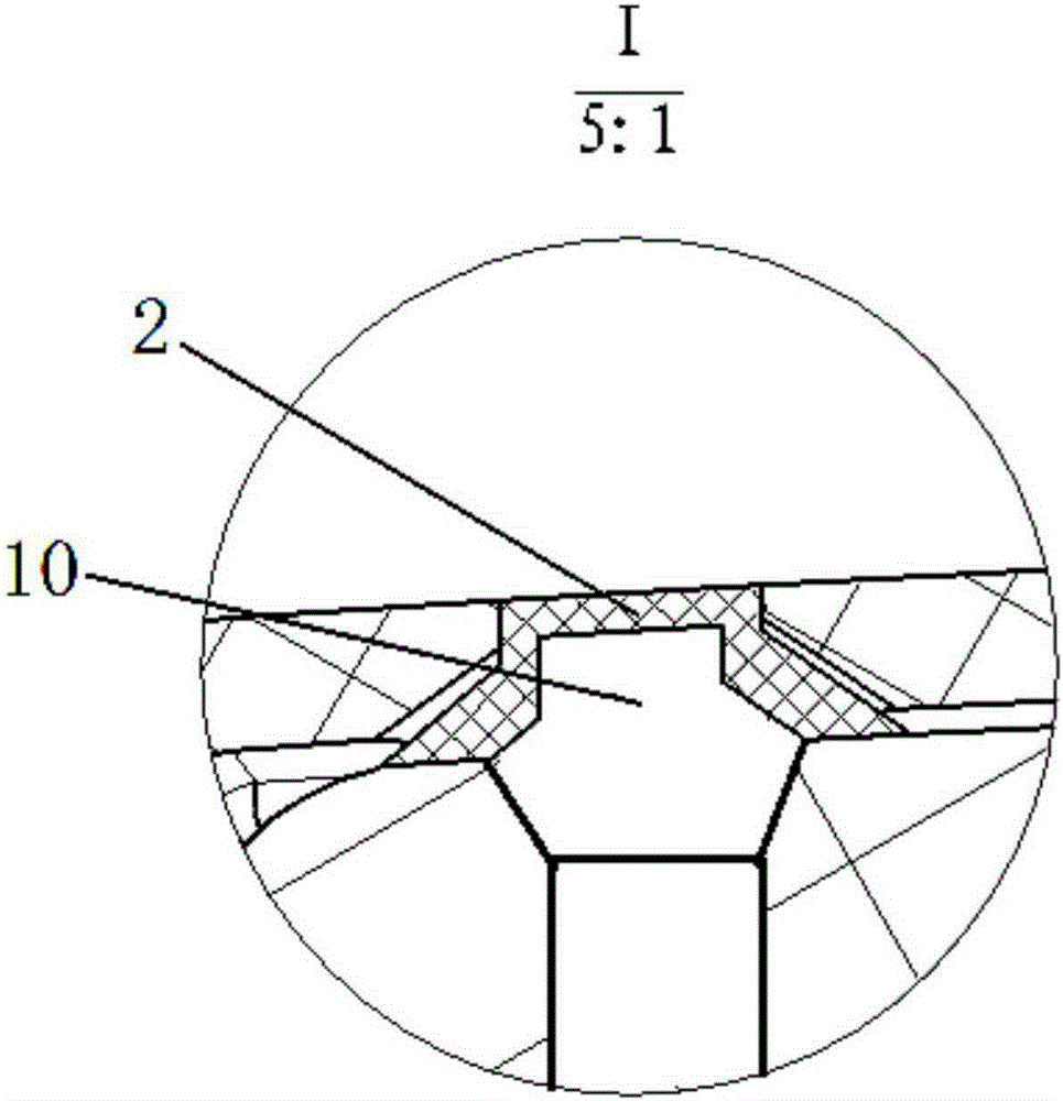 A car air conditioner controller knob