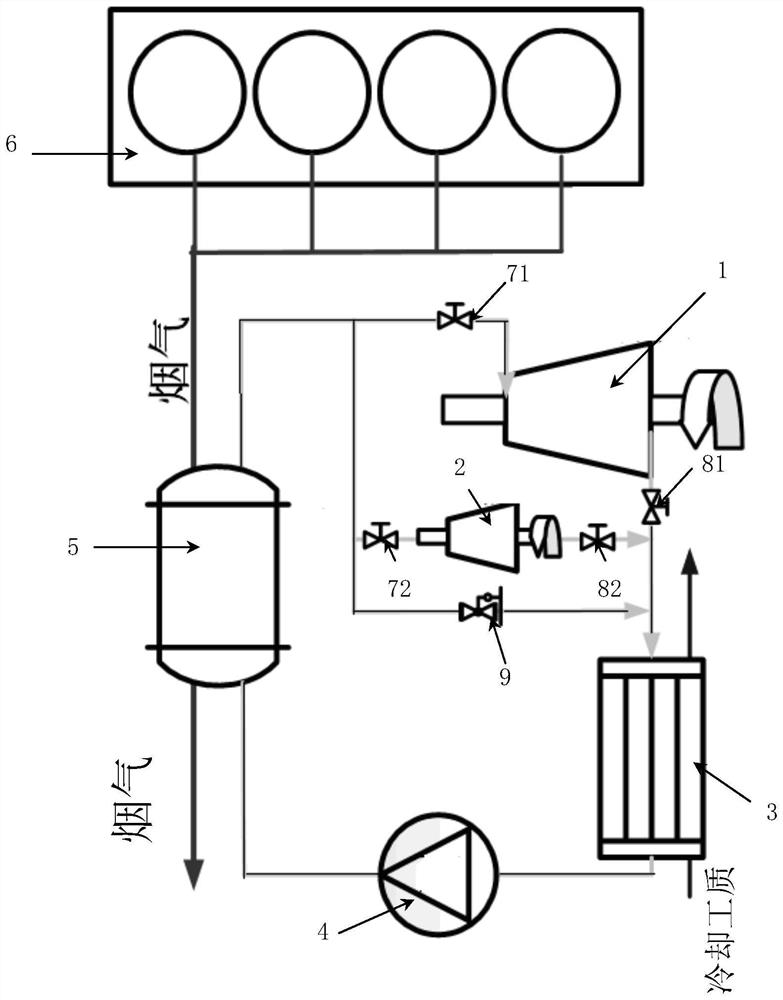 Parallel configuration power system of expansion machine