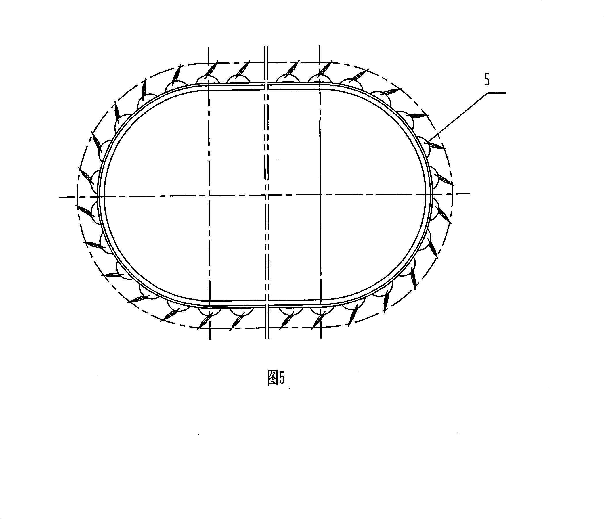 Mixing output mechanism adapted for multi-column cotton mixer