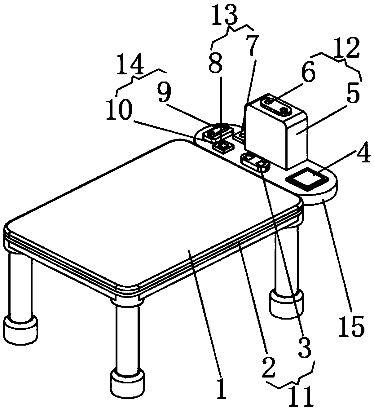 Blood purification nursing device for clinical laboratory