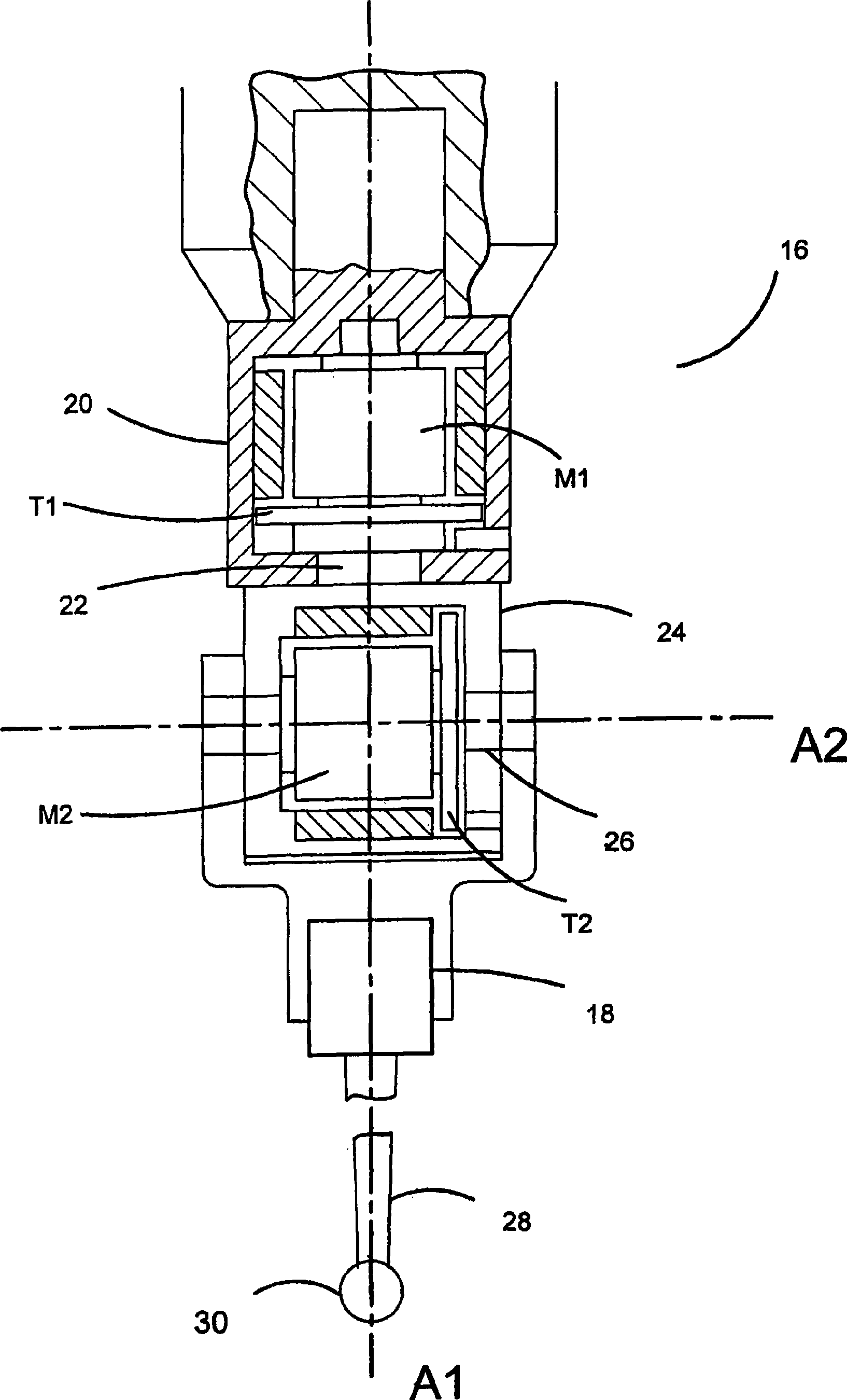 Articulated probe