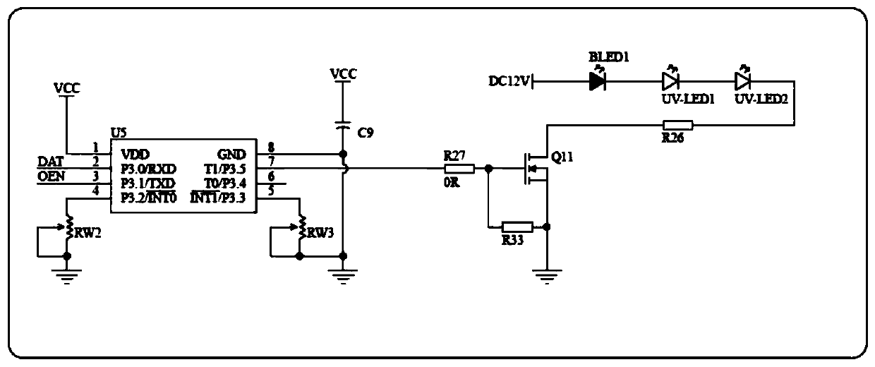 Intelligent lamp control system and intelligent cabinet lamp