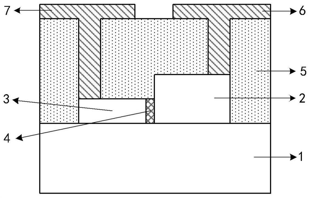 A mid-infrared band modulator and its preparation method