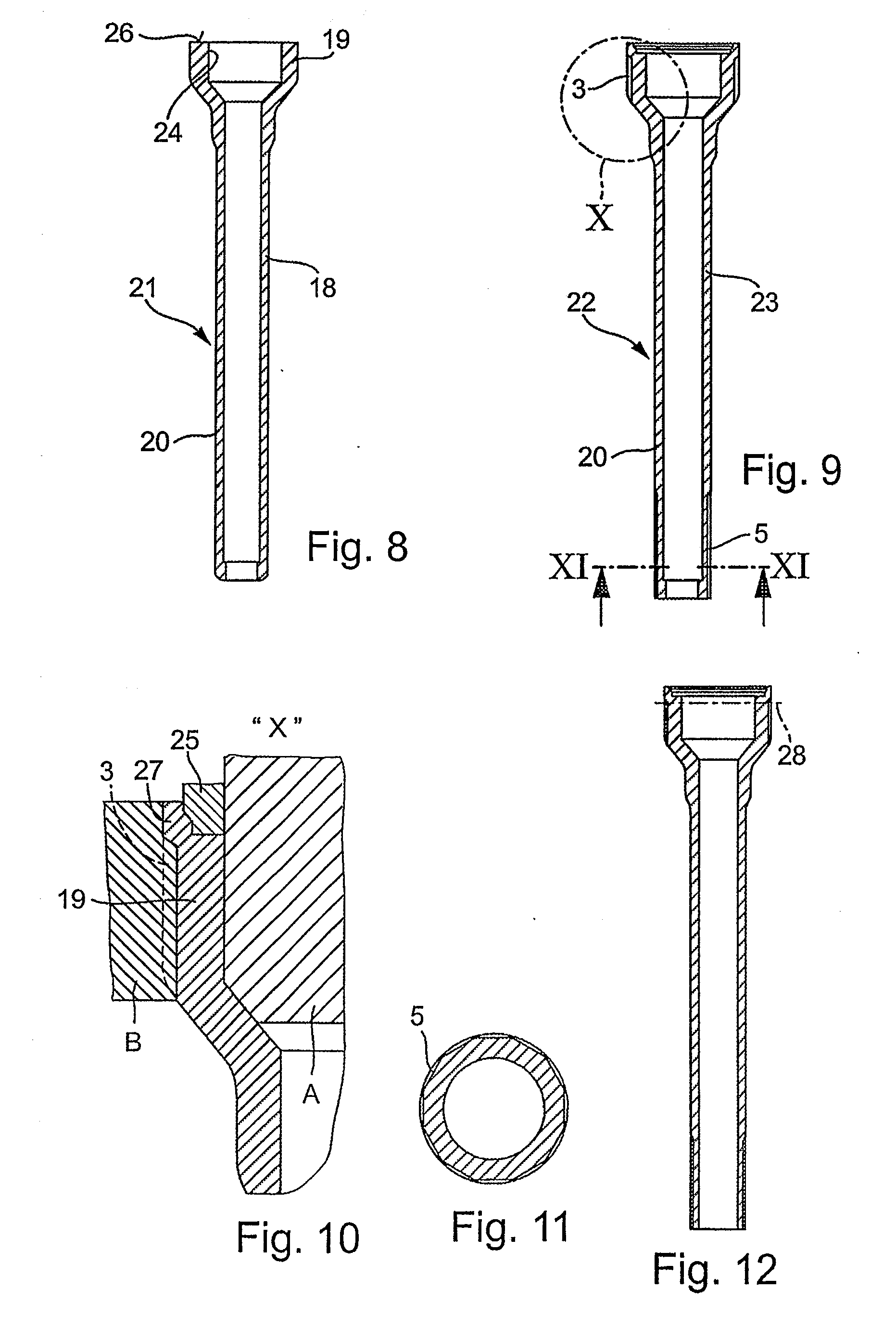 Hollow shaft and method of producing the same