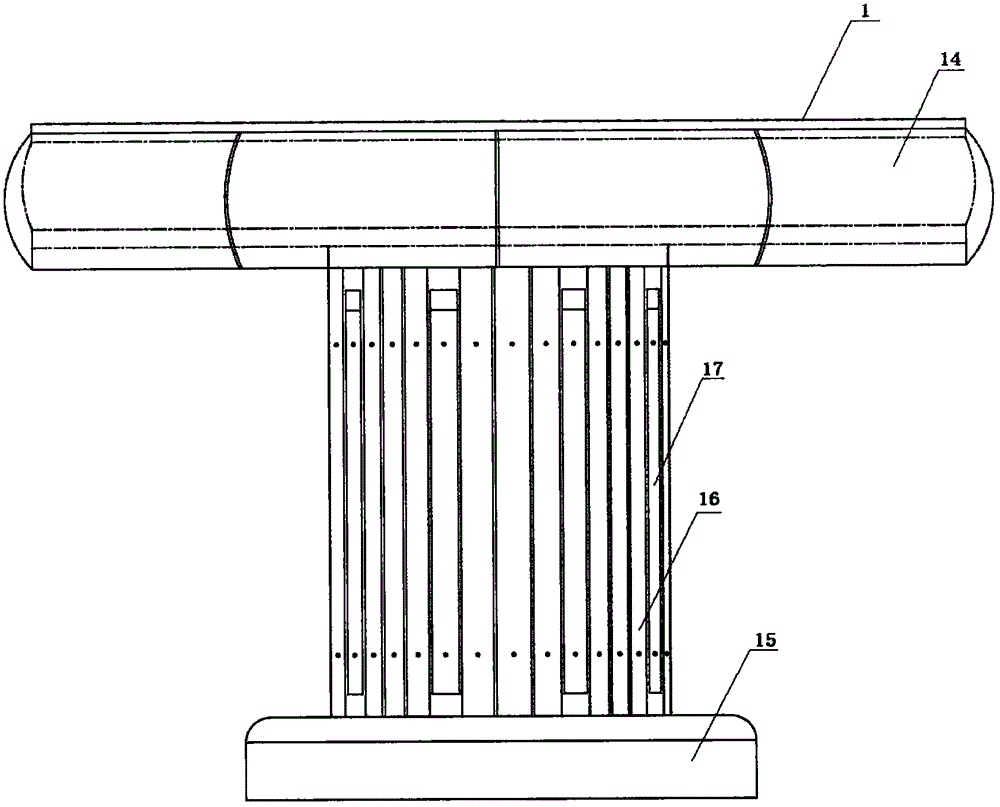 Diameter-variable folding dining-table